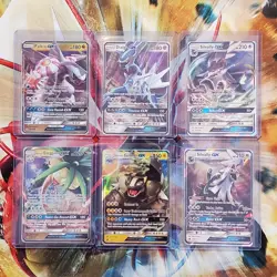 Palkia + Dialga + Alolan Golem + Silvally + 2 more GX - Pokemon Cards - Lot #163 - Image 1