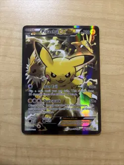 Pokemon 2016 XY Promos Pikachu EX Holo Black Star Promo Card #XY124 - Image 1