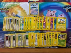 Vintage Pokemon Card Lot Fire E Series Blastoise Pikachu Weezing 84 Cards - Image 2