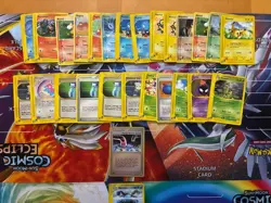 Vintage Pokemon Card Lot Fire E Series Blastoise Pikachu Weezing 84 Cards - Image 4