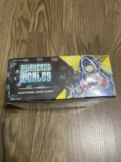 1x Gamersupps V Card Awakened Worlds Booster Box First Edition In Hand Sealed - Image 5