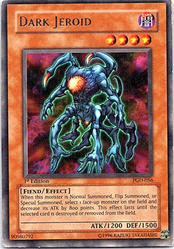 Dark Jeroid PGD-056 Yu-Gi-Oh! Card Moderate Play 1st Edition - Image 1
