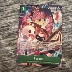 One Piece Card Game Perona (Alternate Art) OP12-034 SR English - Image 1