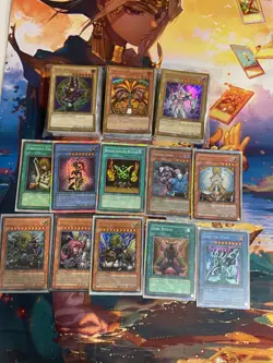 YuGiOh Mystery 75-Card Foil Collection Super Ultra Secret Gold Random Holo Lot - Image 1