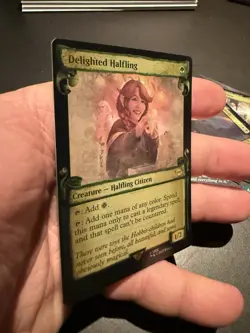 Delighted Halfling (Showcase Scrolls Foil) Lord of the Rings 609 NM - Image 2