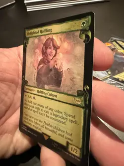 Delighted Halfling (Showcase Scrolls Foil) Lord of the Rings 609 NM - Image 3