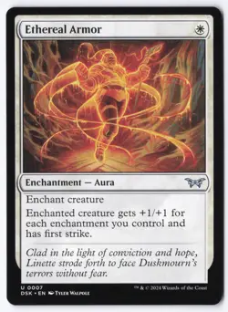 Ethereal Armor U Duskmourn: House of Horror 7 NM - Image 1