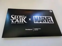 Magic: The Gathering Secret Lair X Marvel’s Deadpool Rainbow Foil Bundle - Image 1