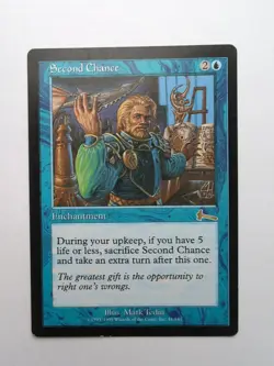 MTG Second Chance (ULG) Urza's Legacy Regular Rare 41/143 - Image 1