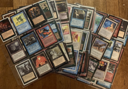 Nearly 300 Old School Vintage Magic The Gathering Alpha Beta Unlimited Arabian - Image 1
