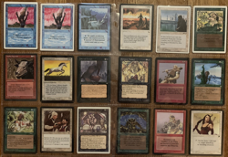Nearly 300 Old School Vintage Magic The Gathering Alpha Beta Unlimited Arabian - Image 3
