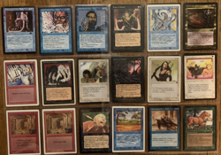 Nearly 300 Old School Vintage Magic The Gathering Alpha Beta Unlimited Arabian - Image 5