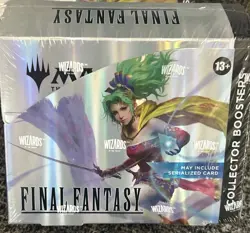 MTG FINAL FANTASY Collector Booster Display Factory Sealed New (FIN) Magic Fresh - Image 1