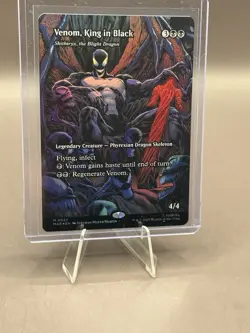 Magic The Gathering Spider-Man Venom King In Black Mythic Full Art Foil NM - Image 2