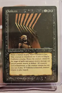 🔥 MTG OUBLIETTE - Arabian Nights 1993 (Light #0)- M/NM Pack Fresh 🔥 - Image 1