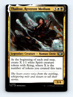 #306 2025 Tarkir: Dragonstorm Commander Thalisse, Reverent Medium Uncommon - Image 1