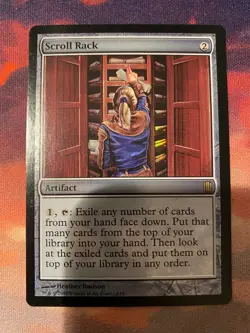 MTG Commanders Arsenal Scroll Rack Foil - Image 1