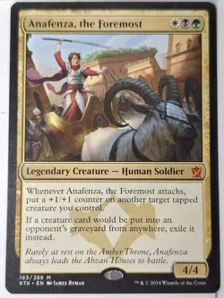 Anafenza, the Foremost - Khans of Tarkir - Magic the Gathering MTG Nice! - Image 1