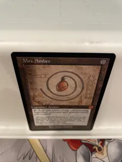 Mox Amber Retro Schematic MTG The Brothers' War NM Mythic #98 On Hand - Image 4