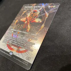 MTG, Iron Spider, Civil Warrior (#039), Marvel's Spider-Man, Foil, NM Mythic - Image 3