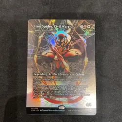 MTG, Iron Spider, Civil Warrior (#039), Marvel's Spider-Man, Foil, NM Mythic - Image 5