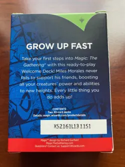 Magic The Gathering Spider-Man Welcome Deck NYCC 2025 GREEN DECK Unopened NM+/M - Image 2