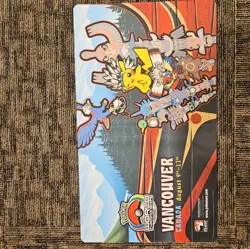 Pokemon Official 2013 Vancouver World Championships Competitor Playmat!! - Image 1