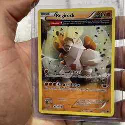 Pokemon Regirock XY49 XY Black Star Promos Holo Promo Pokemon TCG LP/NM 2015 - Image 1