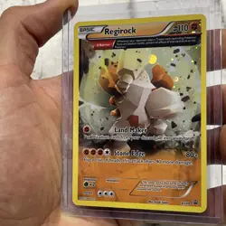 Pokemon Regirock XY49 XY Black Star Promos Holo Promo Pokemon TCG LP/NM 2015 - Image 2