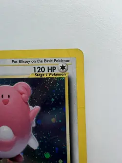 Pokemon TCG Blissey Neo Revelation Holo Rare Card 2/64 1st Edition Damage! - Image 3