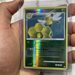 Pokemon Vespiquen 39/130 Rare Reverse Holo Pokemon Card Diamond & Pearl LP 2007 - Image 1