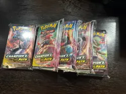 25x Lot Of Pokemon TCG Champions Path Booster Pack Factory Sealed Unweighed - Image 1