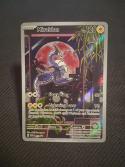 Pokemon TCG Miraidon Svp Black Star Promos SVP013 Holo Promo -LP - Image 1