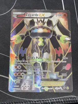 Pokemon TCG Zygarde EX 2017 Card 54a/124 MP/HP - Image 1