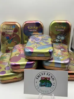 1x Random Pokemon Scarlet & Violet 151 Mini Tin Factory Sealed Plus 2 Free Gifts - Image 3