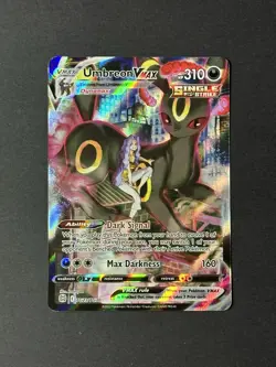 Pokemon Umbreon VMAX TG23/TG30 Swsh09: Brilliant Stars Trainer Gallery Holo - Image 1