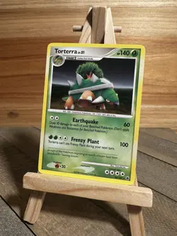 Pokemon Majestic Dawn Rare Torterra #30/100 Lightly played - Image 1