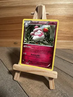 Pokemon XY Base Set Holo Rare Slurpuff #95/146 Near Mint or Better - Image 1