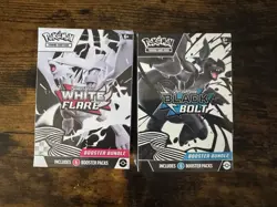 Pokemon Black Bolt & White Flare BOOSTER BUNDLE Set of 2! Factory Sealed - Image 1