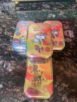 Pokemon TCG Scarlet & Violet 151 - Mini Tins - Lot of 4, New Sealed - Image 3