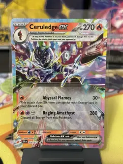 Ceruledge ex 036/191 Double Rare Sv08: Surging Sparks Pokemon TCG - Image 1
