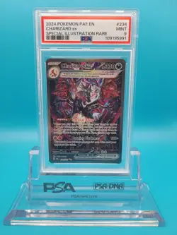 2024 Pokemon Paldean Fates SIR: CHARIZARD ex #234: PSA 9 - Image 1