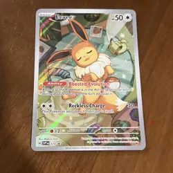 2025 Pokemon Eevee 173 SVP en Prismatic Evolutions ETB Promo English NM - Image 1