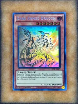 Yugioh Dark Armed Dragon GFP2-EN179 Ghost Rare 1st Ed NM - Image 1
