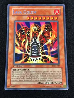 Yugioh Lava Golem PGD-107 1st Secret (LP) - Image 1