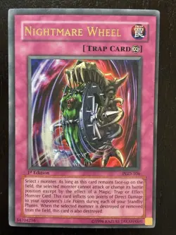 Yu-Gi-Oh! TCG Nightmare Wheel Pharaonic Guardian PGD-106 1st Edition - Image 1