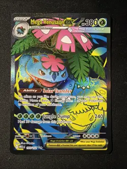 Mega Venusaur EX 155/132 Mega Evolution ENGLISH Pokemon TCG Card - Image 1
