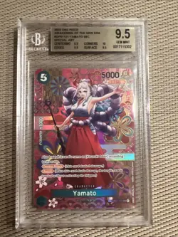 BGS 9.5 Yamato OP01-121 SP ALT ART One Piece Card English SEC - Image 1