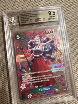 BGS 9.5 Yamato OP01-121 SP ALT ART One Piece Card English SEC - Image 2