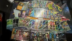 Lot of 150+! Pokemon Cards V/VMAX/EX/Full Art/GX/Trainer/IR/SR Modern Collection - Image 1